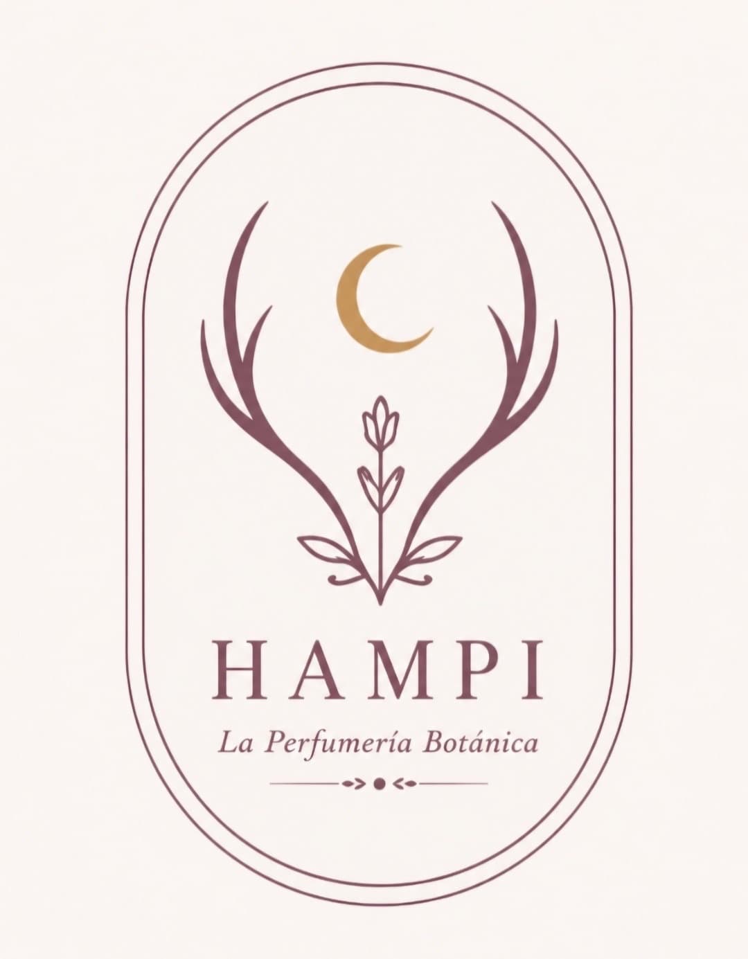 Logo de Hampi, la perfumería botánica