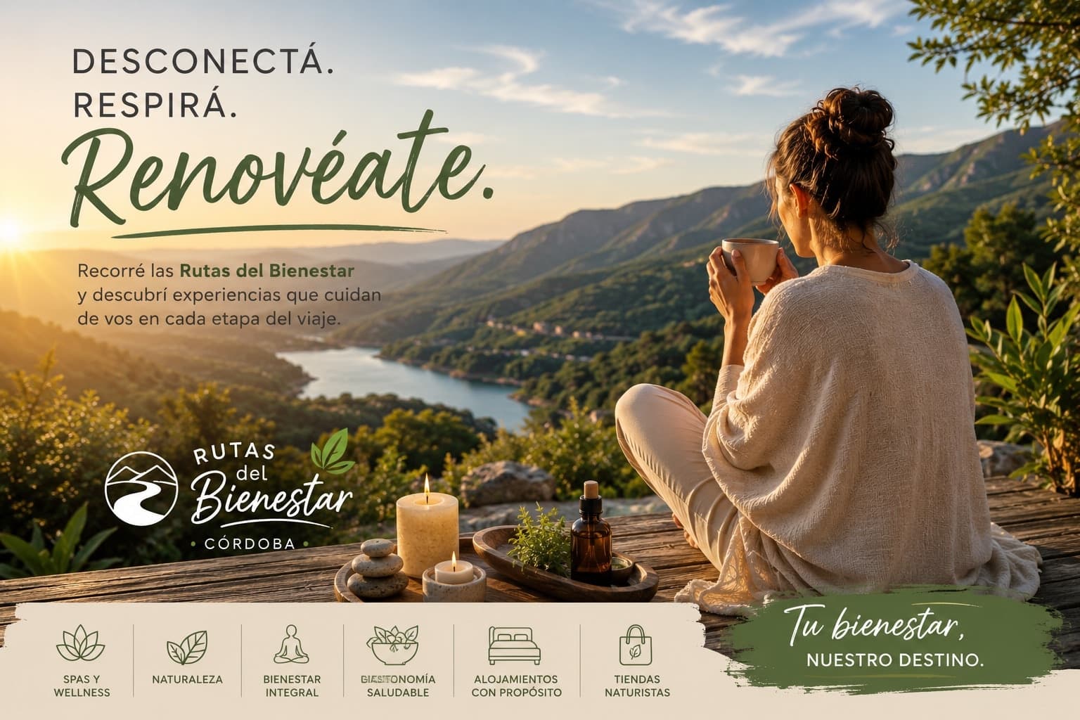 El turismo del bienestar ya no es una tendencia: es una nueva forma de viajar por Córdoba