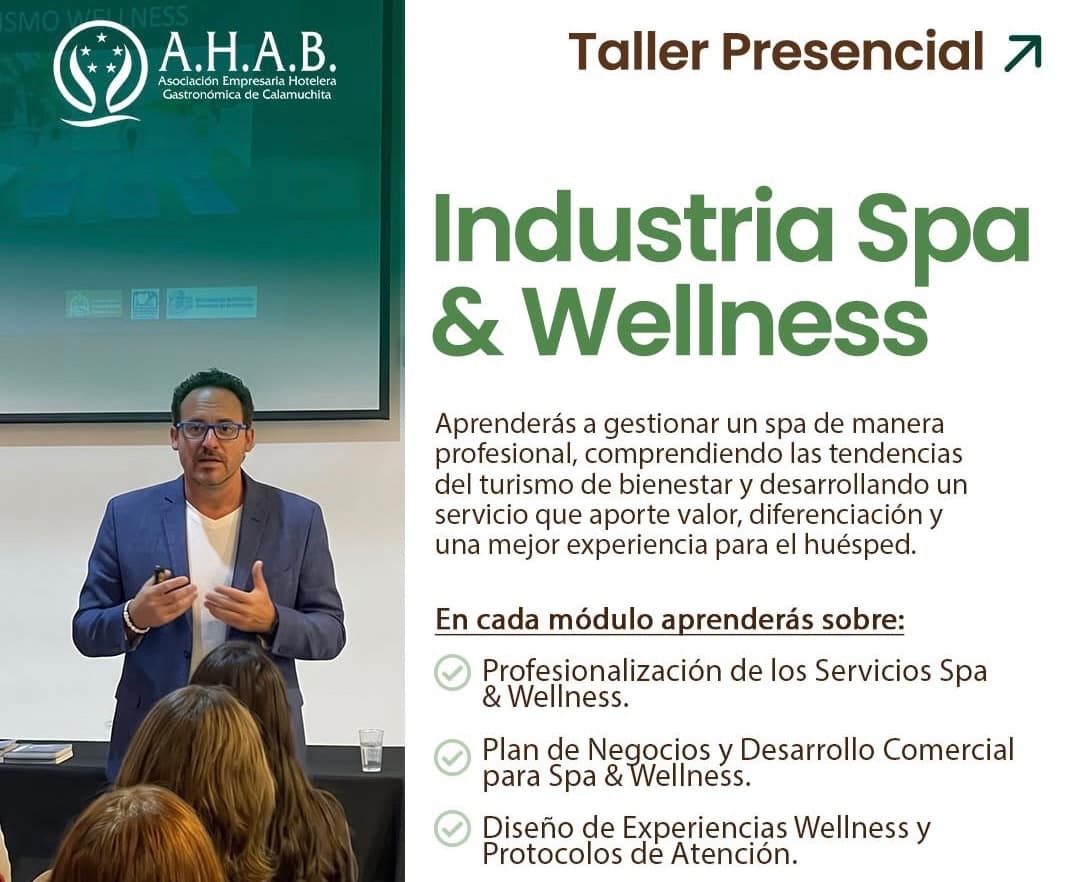 Taller Presencial: Industria Spa & Wellness