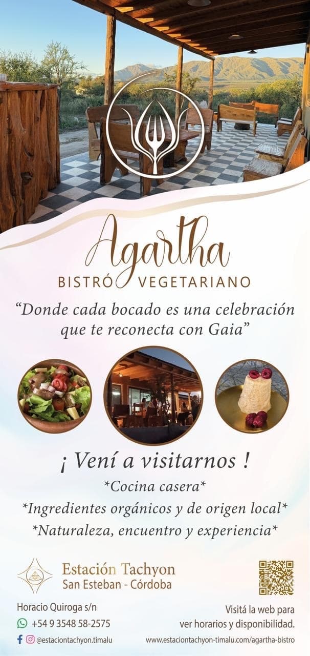 AGARTHA BISTRÓ — COMIDA SALUDABLE VEGETARIANA